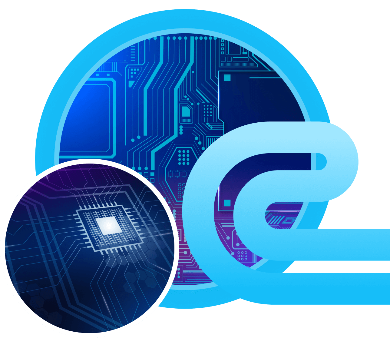 Vervesemi banner image showcasing intelligent, self-healing ICs for energy, automotive, and healthcare applications, redefining precision in analog signal chains